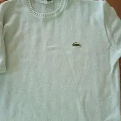 LACOSTE 薄緑　 ニットセーター サイズ3