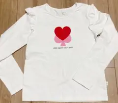 ケイトスペード ❤︎ハートロゴ ロンT 140cm