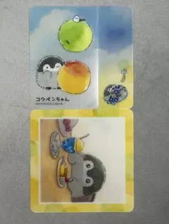 コウペンちゃん　四季折々展2　コラボカフェ　非売品　ノベルティ　コースター　夏