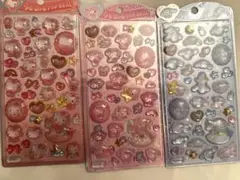 《新品》サンリオ　ボンボンドロップシール　3枚セット