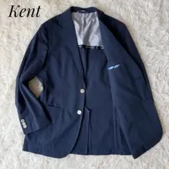 Kent ケント テーラードジャケット ネイビー シアサッカー M相当