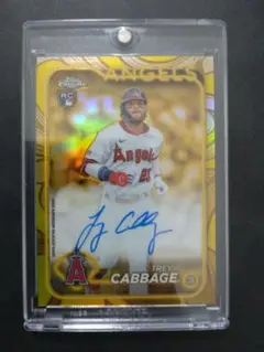 75枚限定 2024 Topps Trey Cabbage Auto