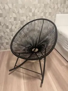 希少　アカプルコチェア風　ロッキングチェア　ブラック Acapulco Rocking Chair | metrocs | Generate Design