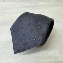 美品 BURBERRY BLACK LABEL メンズ ネクタイ 総柄 ブラック