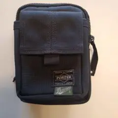 【希少】ポーター　ダナー　PORTER Danner 財布 ブラック 希少 極美品 ポーター Danner 二つ折り財布 黒 ナイロン 軽量 多