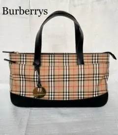 BURBERRY バーバリー トートバッグ ノヴァチェック シャドーホース