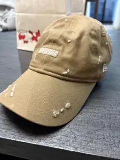 キッズNEW ERA 9TWENTY ベージュキャップ YOUTH