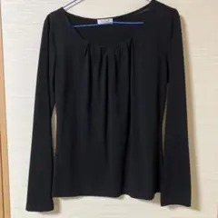 ELLE PARIS 黒 長袖トップス　40
