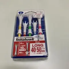 Tomahawk ゴルフティー 5個入り 40-50mm