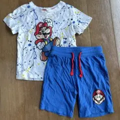 H&M スーパーマリオ　パジャマ　ルームウェア　上下セット
