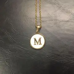 ❤️カワイイ❤️ イニシャル ネックレス シェル オーロラ ステンレス