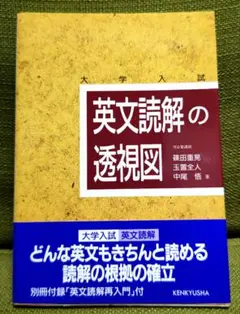 英文読解の透視図 【新品】
