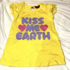 EARTHMAGIC黄色Tシャツ