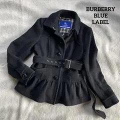 BURBERRY バーバリーブルーレーベル ショート コート くるみボタン