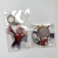 CR FES 2024 だるまいずごっど アクリルキーホルダー 缶バッジ レア