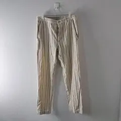 E6　綿　麻　パンツ