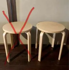 イケア　フロスタ　ikea frosta 1脚 右の椅子