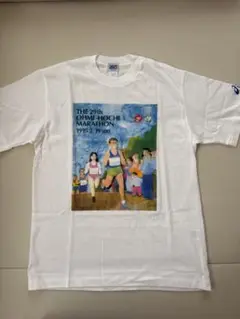 90s アシックス 青梅報知マラソン 記念Tシャツ 1995年製