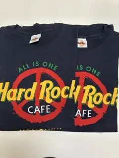 2005年未使用品　ハードロックカフェ　ホノルル　USA Lサイズ　2枚組