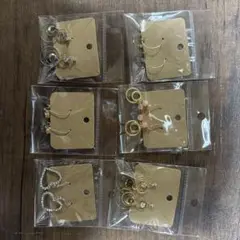 ピアス6点セット