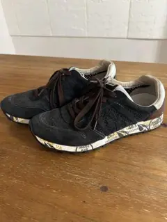 プレミアータ　スニーカー　PREMIATA WHITE　ネイビー