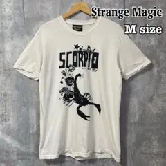 Strange Magic スコーピオン サソリ Tシャツ M アイボリー 古着