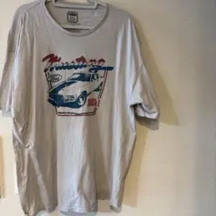 古着 Tシャツ グレー 赤 青 車