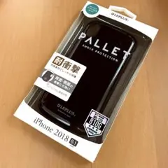 iPhone XR 耐衝撃ハイブリッドケース「PALLET」 ブラック