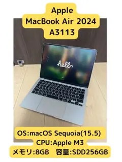 美品！MacBook Air 2024