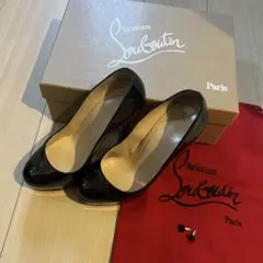 クリスチャン ルブタン BIANCA 140 PATENT CALF 22cm