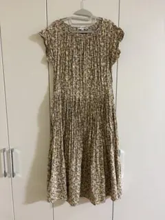 【お値下げ本日まで】美品！UNIQLO × INESプリーツワンピースM
