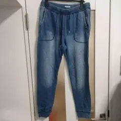 BAYFLOW ベイフロー デニム風スウェットパンツ