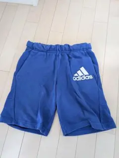 adidas ハーフパンツ 160cm ブルー