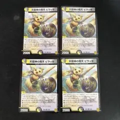 天龍神の翔天ピラッキ　4枚セット