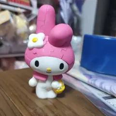マイメロディ　当時品　マスコット　パズル　フィギュア