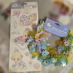 Precious Moments ステッカー　ワイヤーガーランドセット