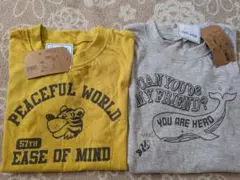 キッズ半袖tシャツ　新品未使用　130 セット