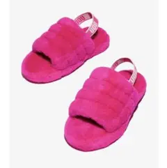 Ugg ファーサンダル ピンク