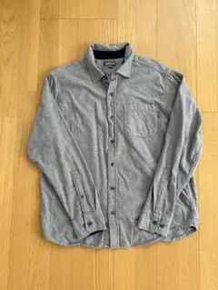 Eddie Bauer グレー 長袖シャツ L/XL