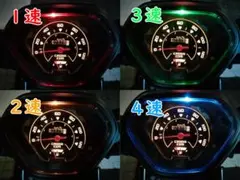 クロスカブ　JA45 AA06 JA10　LEDシフトインジケーター　防犯効果も