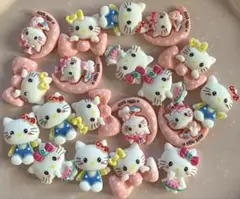 キャラクター　デコパーツ　19個セット