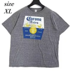 Corona Extra コロナビール 公式ライセンス Tシャツ グレー XL