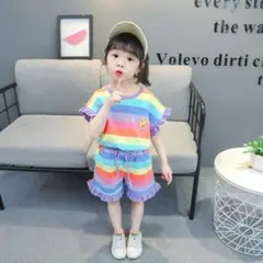 子供 セットアップ 100 お出かけ 誕生日