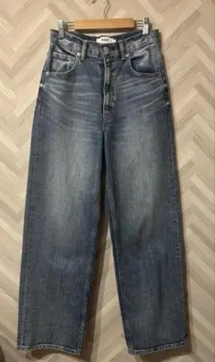 【AZUL BY MOUSSY】AZUL DENIM/ハイウエストワイドデニムⅣ