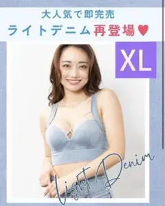 AGARISM　GYDA アップミー　スタイリングブラ ライトデニムLL bjn