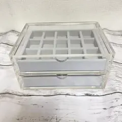 無印良品 アクリルケース ベロア仕切り付 3点セット