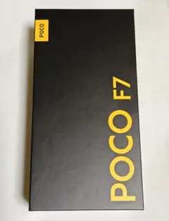 Xiaomi POCO F7 ブラック 8GB/256GB ブラック