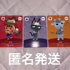 あつまれどうぶつの森 あつ森 amiiboカード ジャック レム ウリ アミーボ