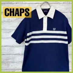 CHAPS チャプス ポロシャツ　ネイビー　半袖