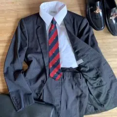 Dior homme セットアップ ウール100 ストライプ ブラック 44R